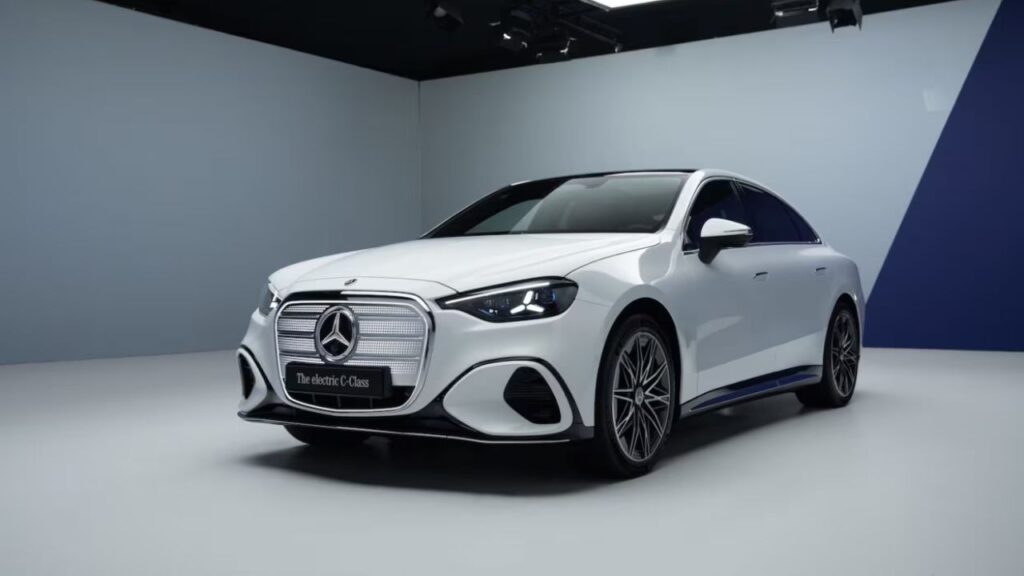 Electric Mercedes C-Class
