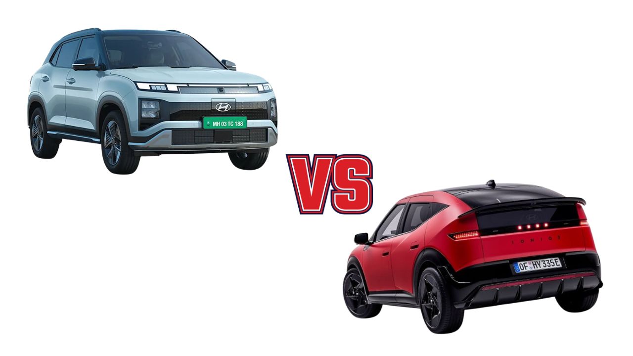 Hyundai Creta VS Ioniq 3