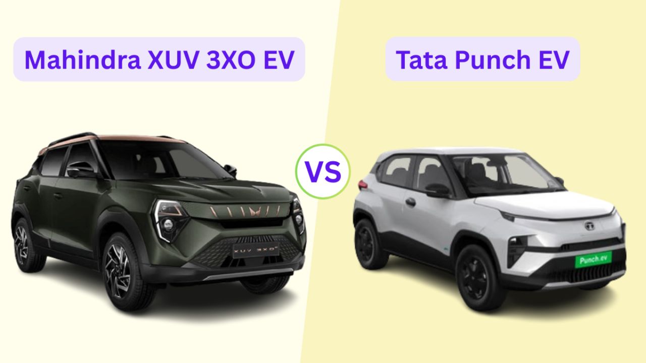 Mahindra XUV 3XO EV vs Tata Punch EV