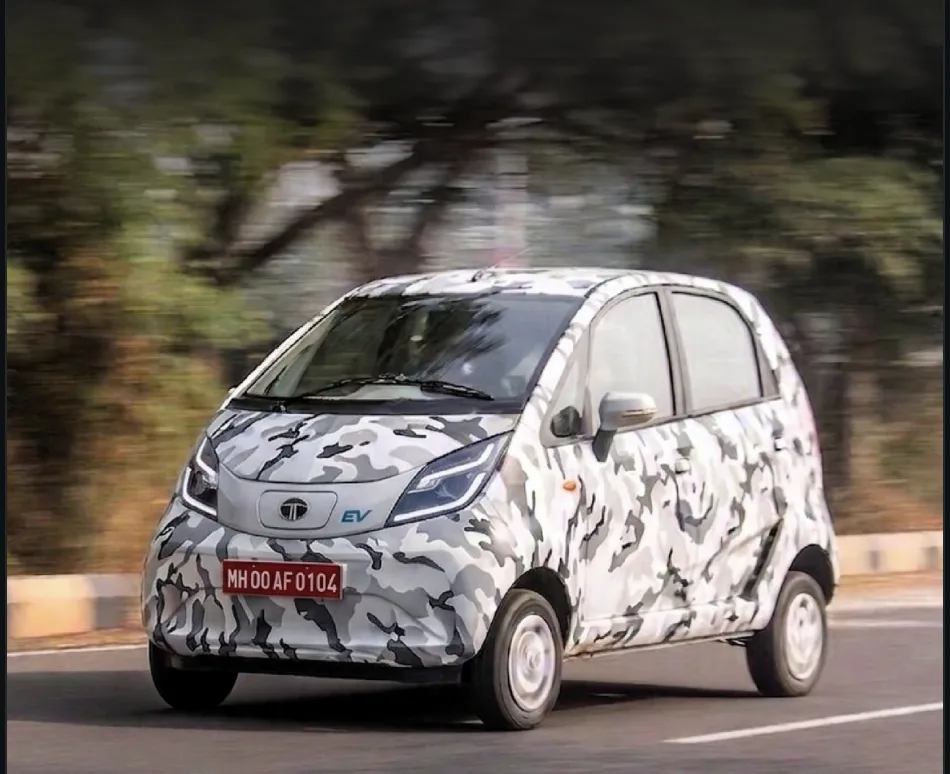 Tata Nano EV Testing