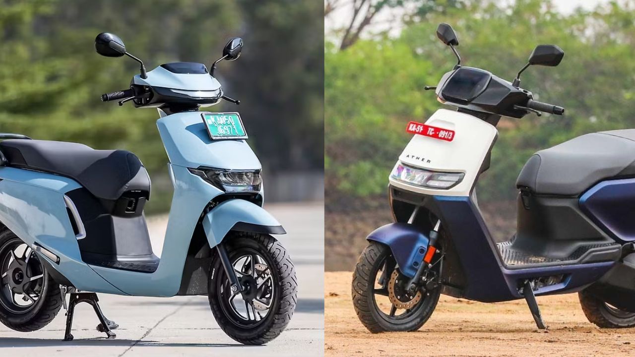 Honda Activa E VS Ather Rizta