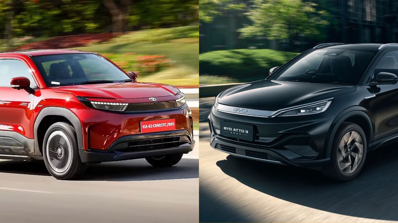 Toyota Urban Cruiser Ebella VS BYD Atto 3