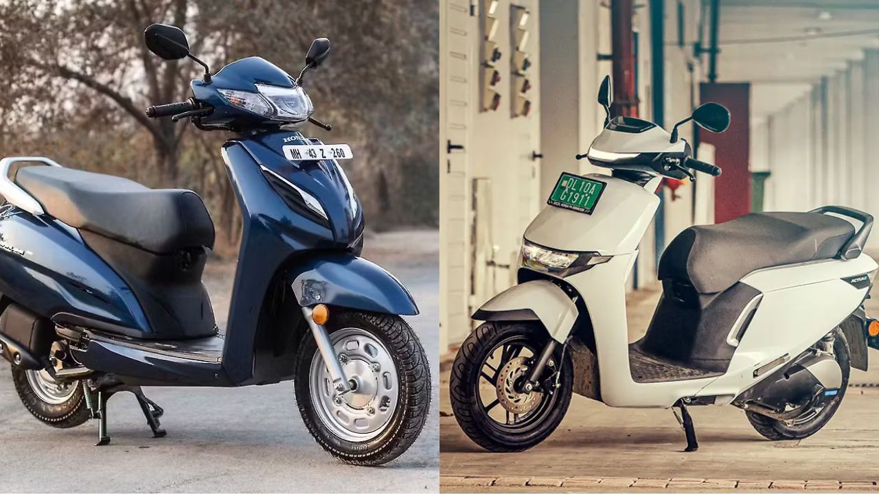 Honda Activa e VS Honda Activa