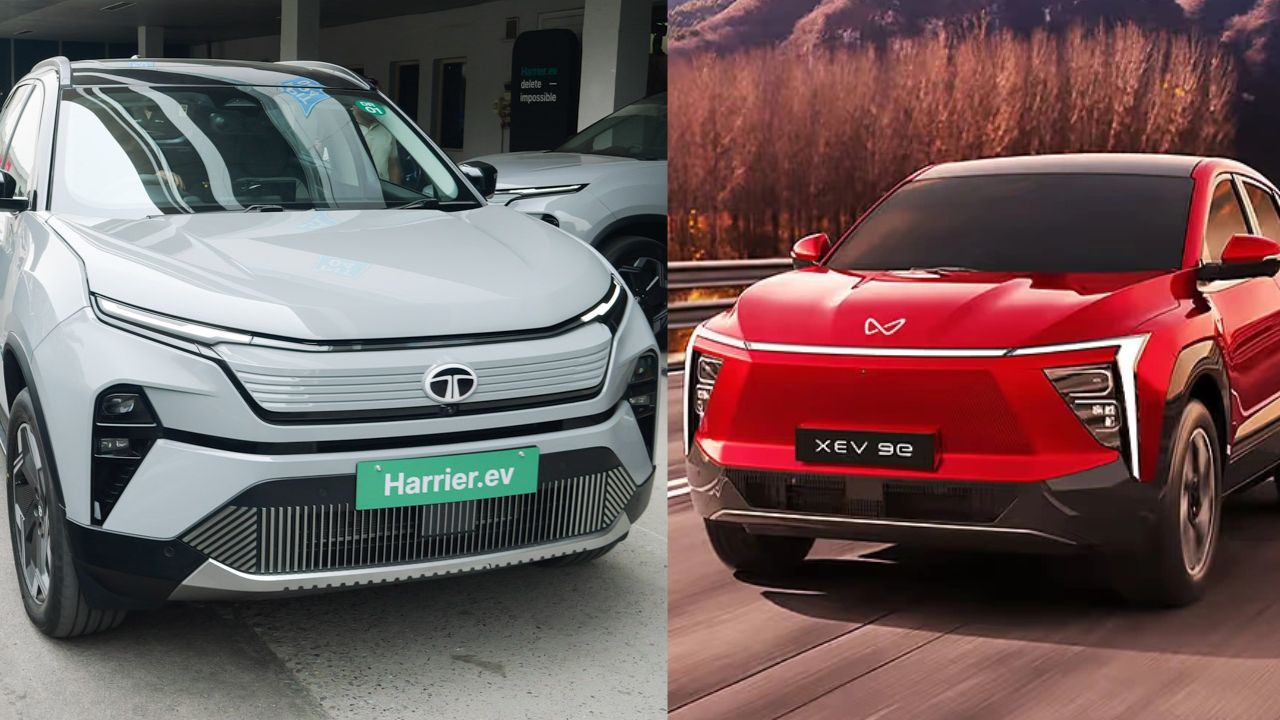 Tata Harrier EV VS Mahindra XEV 9e EV