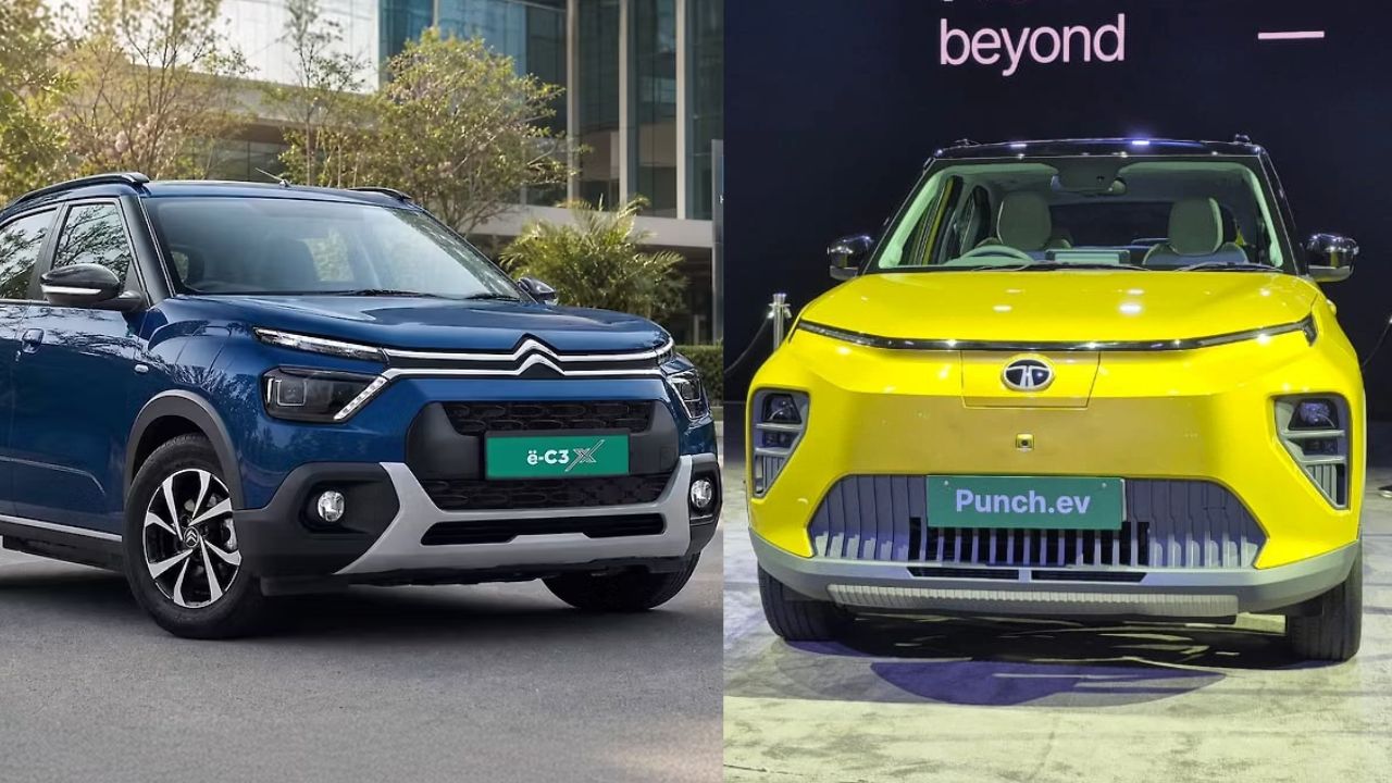 Tata Punch EV VS eC3x