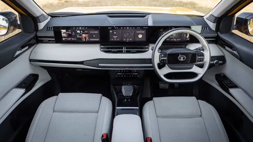 Tata Sierra EV Cabin
