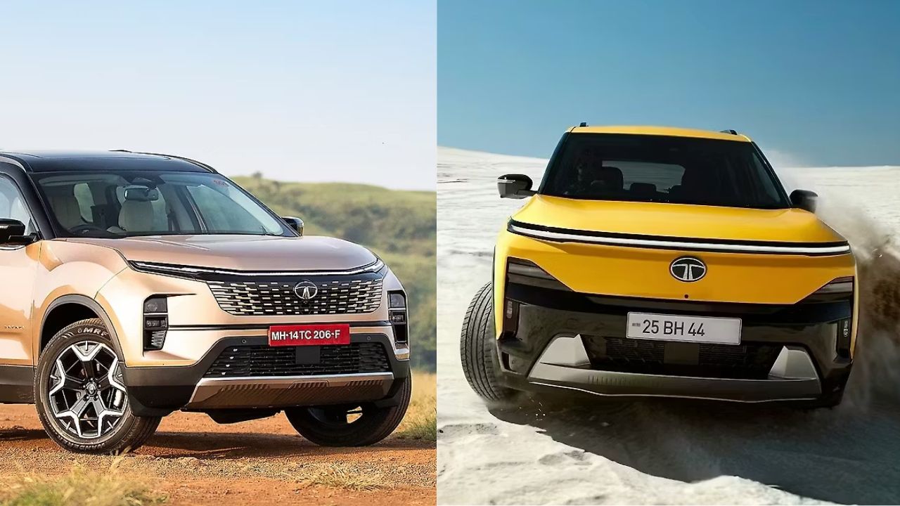 Tata Sierra EV and Safari EV